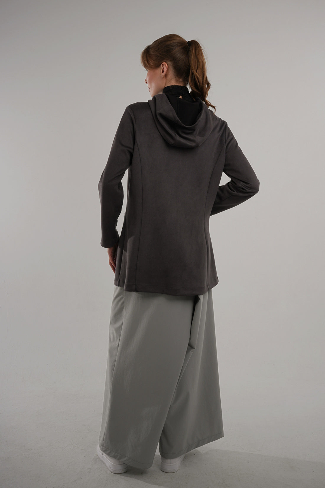 Revolute JOGGER stretchbroek met elastische taille, grijs