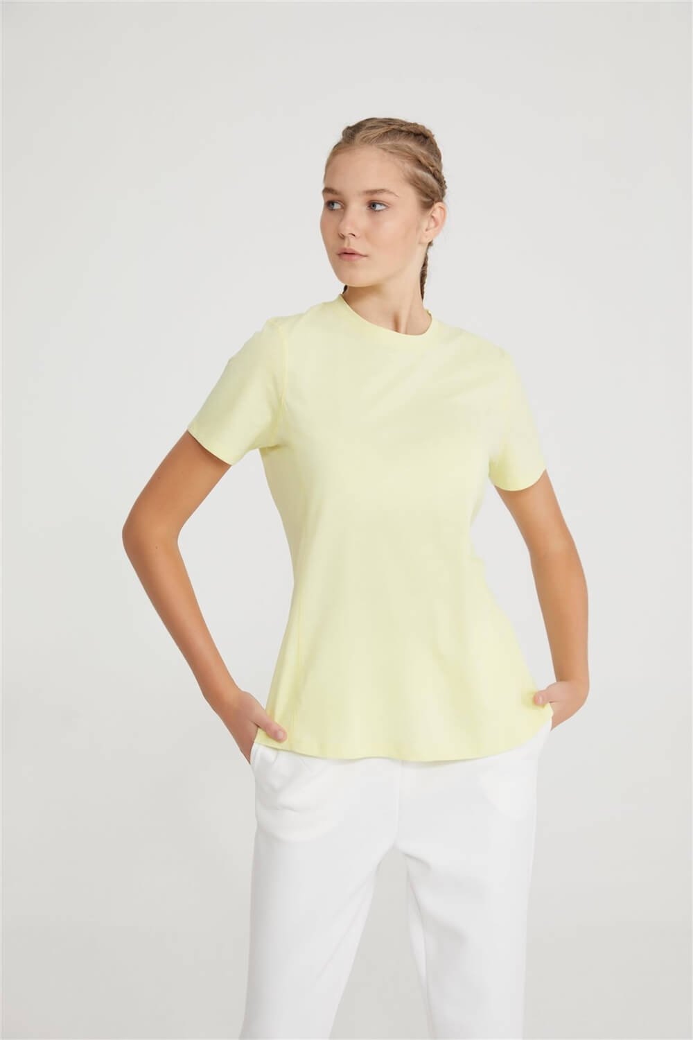 Speed Runner T-Shirt Light Lemon Color