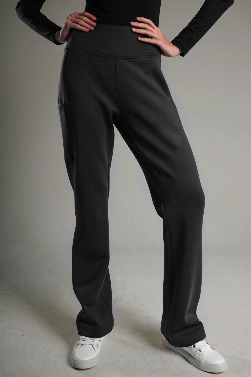 Scuba Panty met Zakken Antraciet Kleur