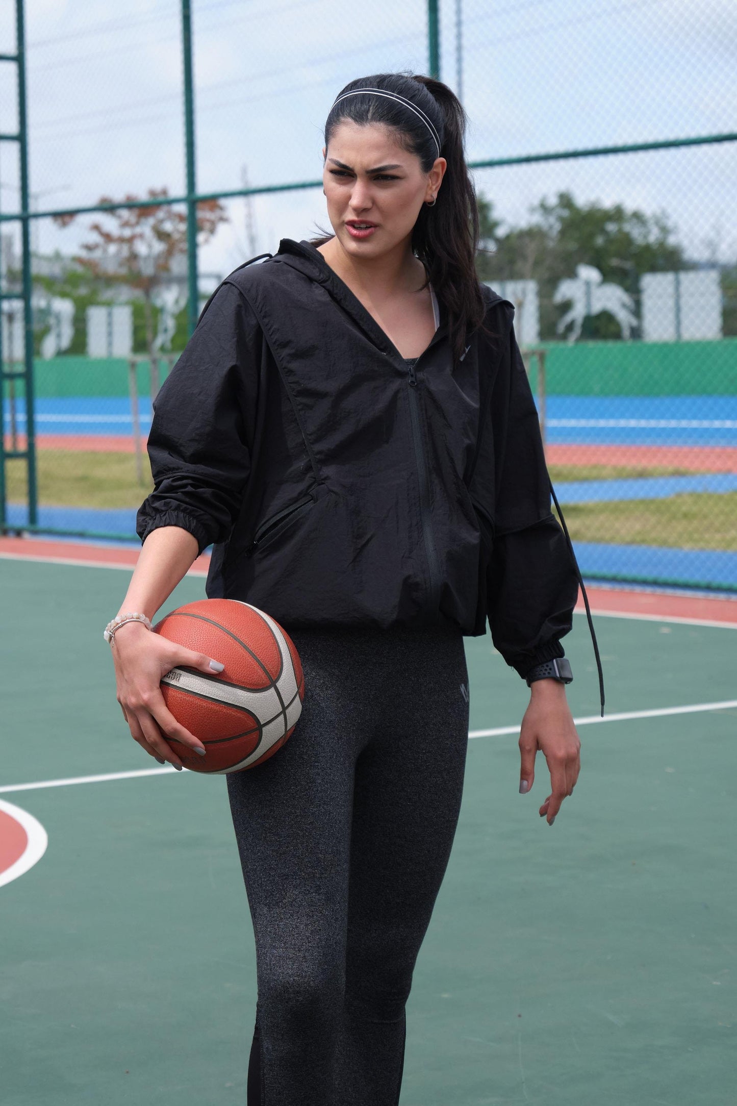 Lightweight Raincoat Black
