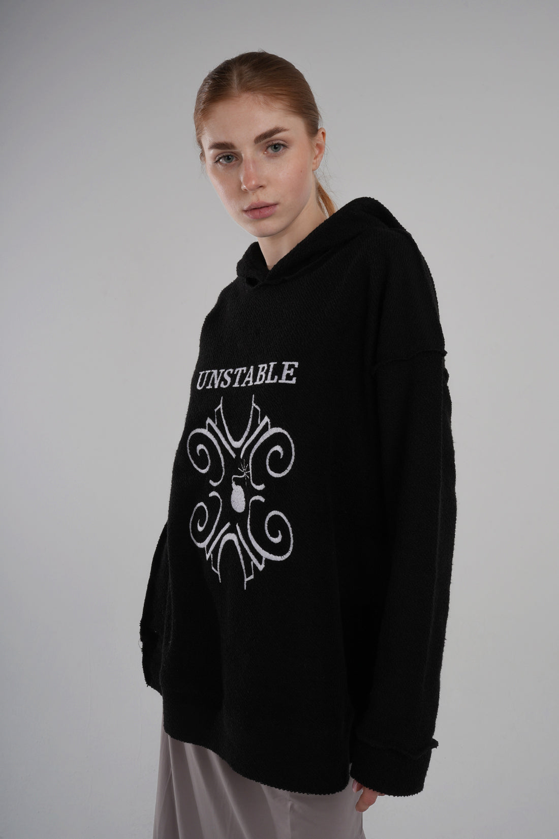 Unstable Hoodie Black