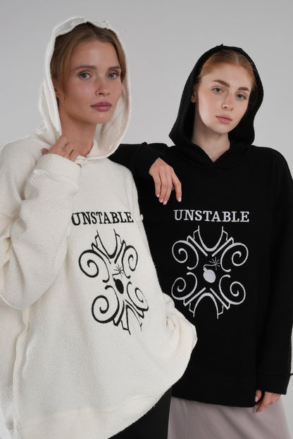 Unstable Hoodie Black