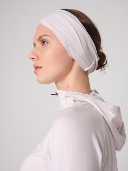 Cotton Full Hair Band- Dusty Rose