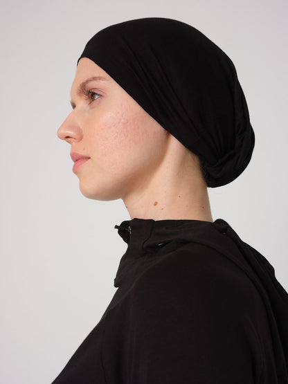 Cotton Full Hair Band - Black