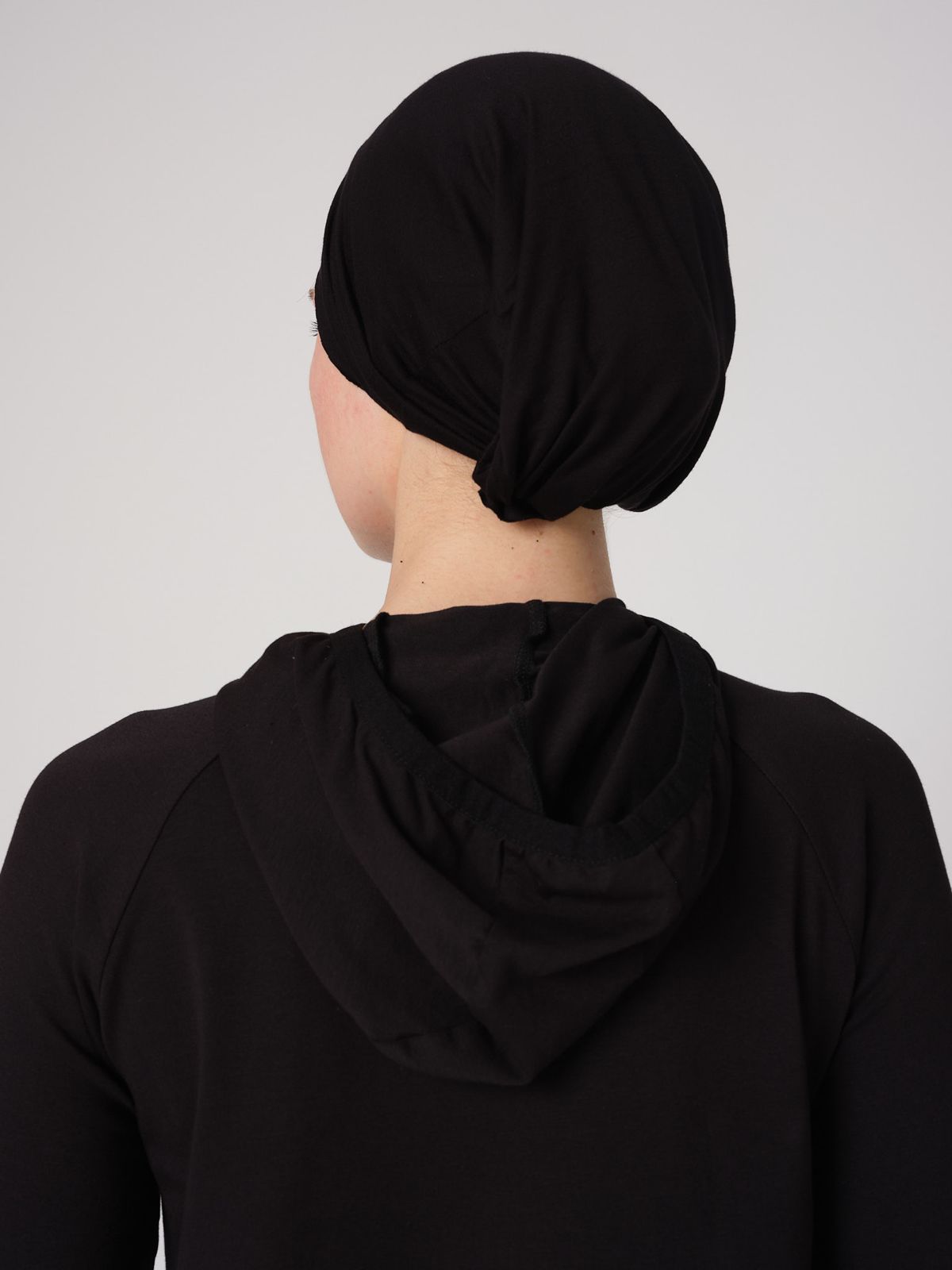 Cotton Full Hair Band - Black