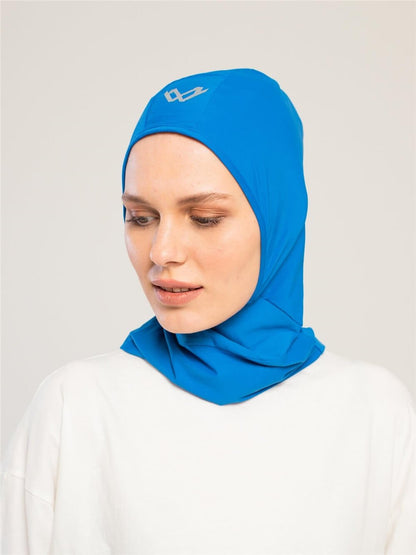 BADPAK HIJAB SAXE BLAUW